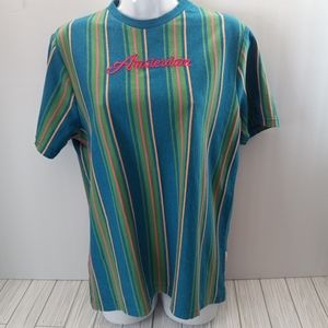 VSTR Premium Amsterdam Embroidered Striped Tee